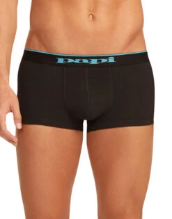 Papi 3-Pack Cotton Stretch Brazilian Trunks 980501 -Wacoall Underwear Shop Papi 980501 BlackCobaltBlue 941 B 4