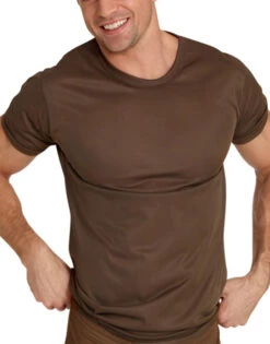 Players Tricot Nylon Crew T-Shirt NTS1 15 Players Tricot Nylon Crew T-Shirt NTS1 -Wacoall Underwear Shop Players NTS1 Brown T 3