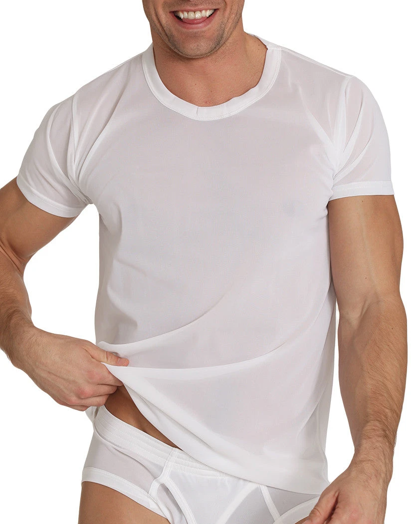 Players Tricot Nylon Crew T-Shirt NTS1 1 Players Tricot Nylon Crew T-Shirt NTS1