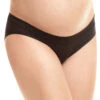 Playtex Maternity V-Front Hipster 3-Pack PMVFHS -Wacoall Underwear Shop Playtex PMVFHS Crystal Grey Heather Print Cafe Au Lait Black B 1