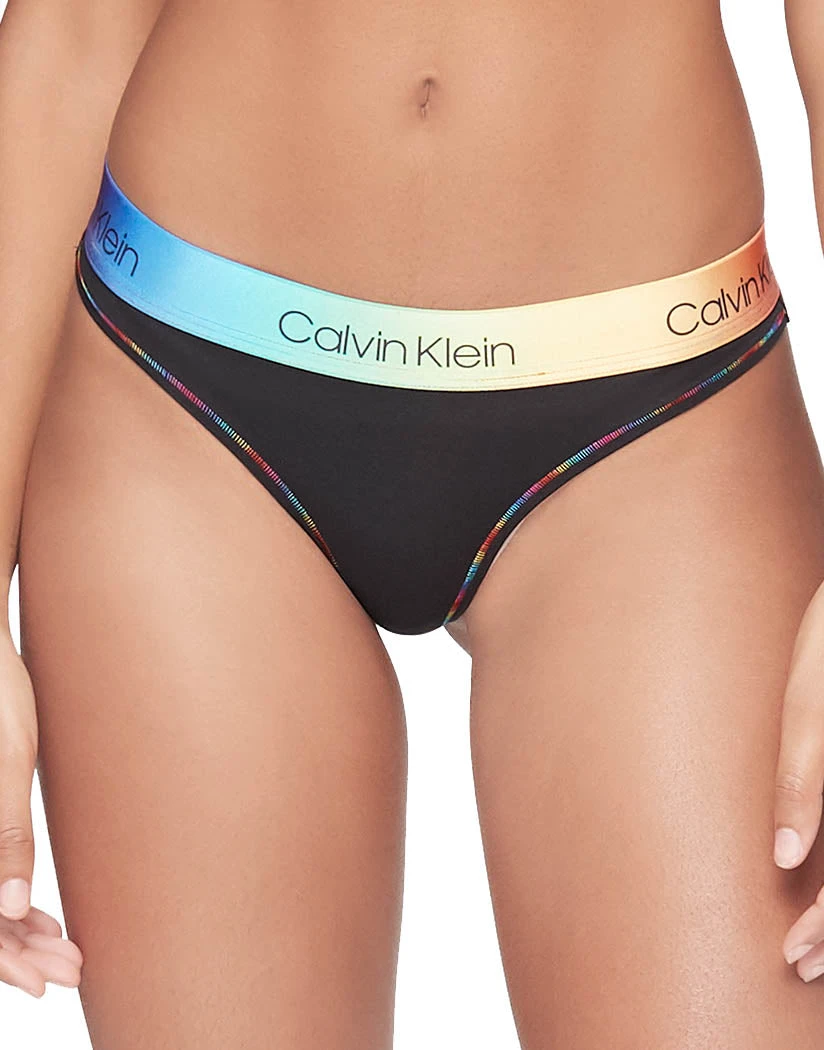 Calvin Klein Modern Cotton Thong QF6581 3 Calvin Klein Modern Cotton Thong QF6581 - Image 3