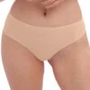 Fantasie Smoothease Invisible Stretch Thong FL2327 -Wacoall Underwear Shop SMOOTHEASE NATURAL BEIGE NON WIRED BRALETTE FL2326 INVISIBLE STRETCH THONG FL2327 F TRADE WEB SS22