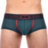 2eros Deep Abyss Tatarus Moisture Wicking Mesh Trunk Underwear U3144DA -Wacoall Underwear Shop U3644DA F 1