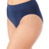Vanity Fair No Pinch, No Show Hi Cut Seamless Brief 13171 -Wacoall Underwear Shop Vanity Fair 13171 Ghost Navy Lace B 1 1