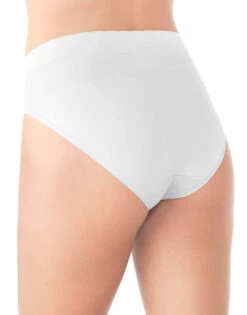 Vanity Fair No Pinch, No Show Hi Cut Seamless Brief 13171 11 Vanity Fair No Pinch, No Show Hi Cut Seamless Brief 13171 -Wacoall Underwear Shop Vanity Fair 13171 Star White B 1