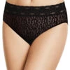 Wacoal Halo Lace Hi-Cut Brief 870305 16 Wacoal Halo Lace Hi-Cut Brief 870305 -Wacoall Underwear Shop Wacoal 870305 Black BK B