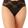 Wacoal Light And Lacy Hi Cut 879363 -Wacoall Underwear Shop Wacoal 879363 Black B 1