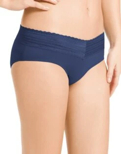 Warner's No Pinching. No Problems With Lace Hipster 5609J -Wacoall Underwear Shop Warner s 5609J Navy Ink NIN B 2937e7eb a91c 4070 bb83 99feadd193c8
