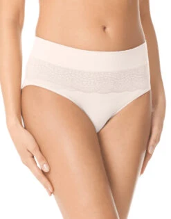 Warner's Cloud 9 Seamless Hipster Panty RU3234P -Wacoall Underwear Shop Warner s RU3234P Rosewater B 2