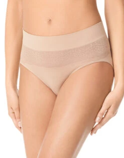 Warner's Cloud 9 Seamless Hipster Panty RU3234P -Wacoall Underwear Shop Warner s RU3234P Toasted Almond B 2